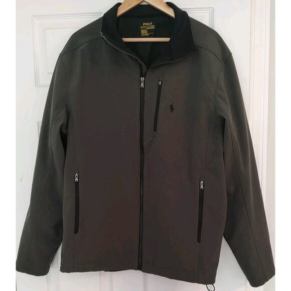 Men's Polo Ralph Lauren Performance Jacket Water-Repellant Stretch Softshell- LT - Picture 1 of 6